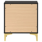 Kendall 2-drawer Nightstand Black