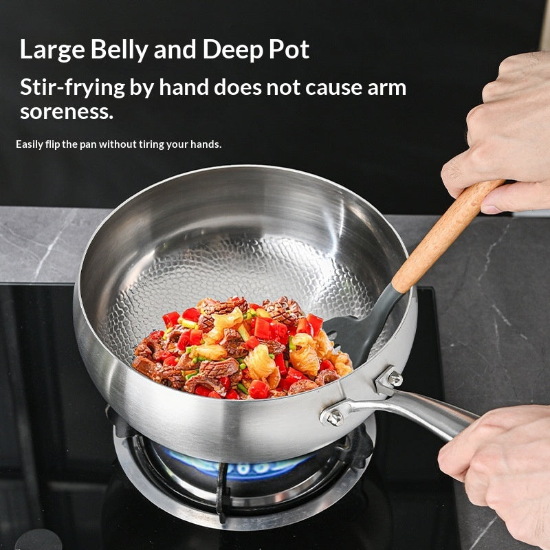 Pure Titanium Wok For Stir-frying