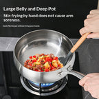 Pure Titanium Wok For Stir-frying