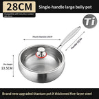 Pure Titanium Wok For Stir-frying