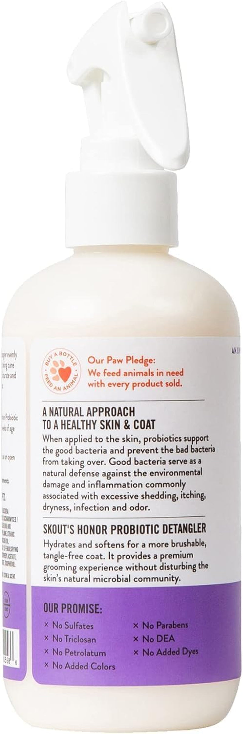 Bundle Probiotic Detangler Grooming Set for Dogs Cats Lavender