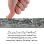 Highland Cattle Bath Canvas Wall Art