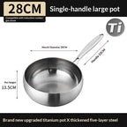 Pure Titanium Wok For Stir-frying