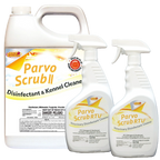 ParvoScrub RTU: Veterinary & Kennel Disinfectant, Cleaner, & Deodorizer, Kills Parvo, 1 Quart