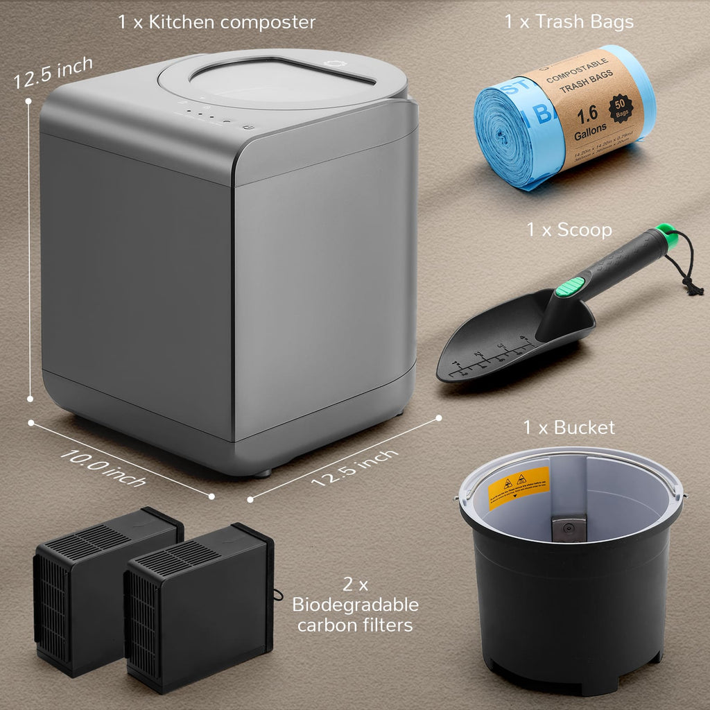 Revive V500 Electric Kitchen Composter, Visual Version