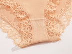 3PCS Sexy Lace Cotton Pants Women Low Waist Panties Underwear S-XL Solid Color Ladies Briefs Lingere Underware Comfortable Women