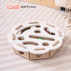 Cat Puzzle Toy with Ball
