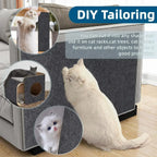 Cat Scratch Couch Furniture Protector Self-Adhesive Cat Scratch Pad for Covering Cat Tower and Couch Protector from Cat Claws