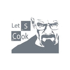 Instant Pot Vinyl Sticker | Kitchen Lets Cook Pressure Cooker Decal, Breaking Bad Heisenberg Waterproof Sticker