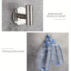 Stainless Steel Hook for Hanging，Coat Towel Hooks for Bathrooms Wall Mount，Heavy-Duty，Bedroom，Kitchen