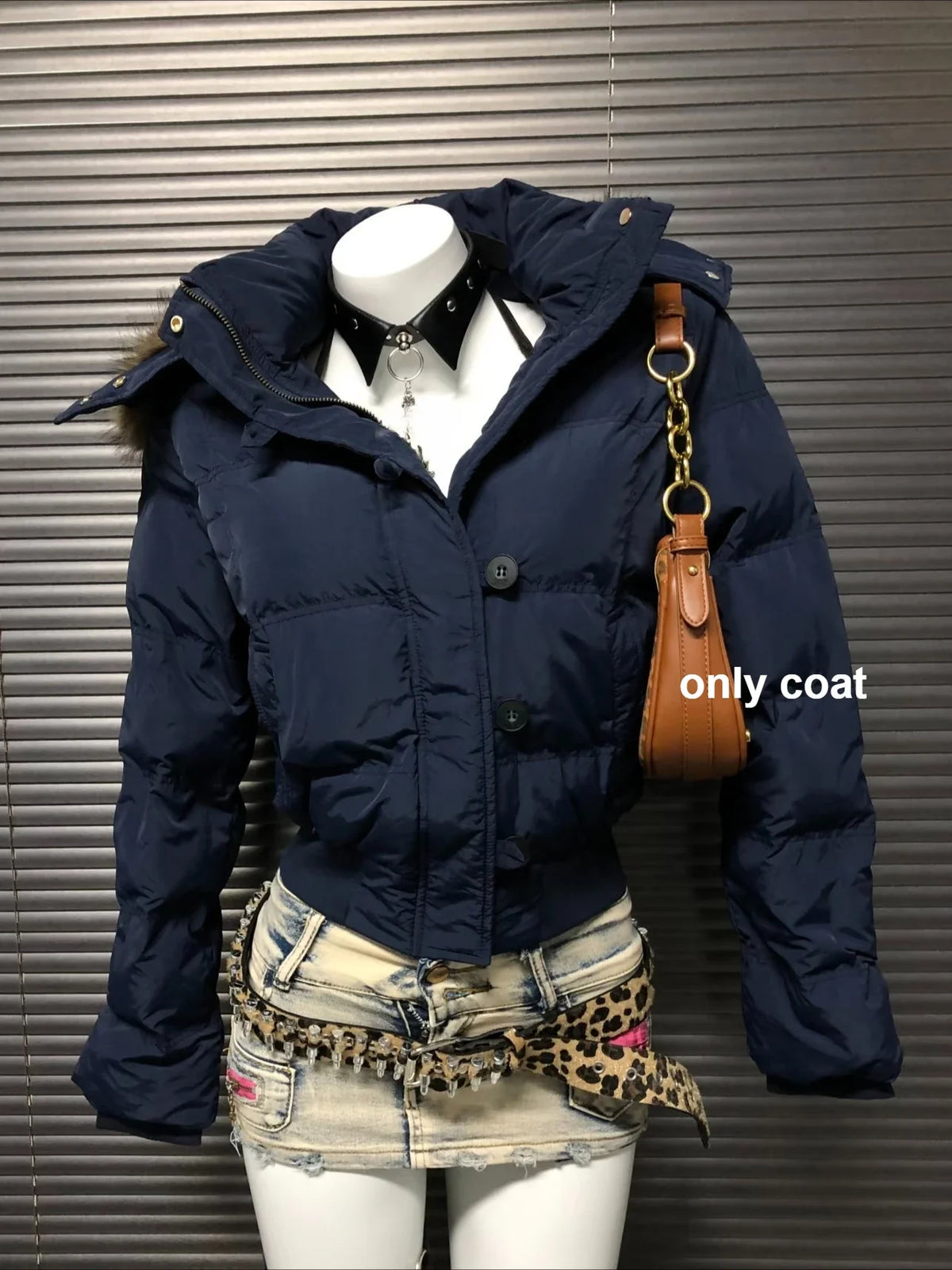 Women Thick Winter Parka Faux Fur Hood Wind Resistant Padded Coat Long Sleeve Casual Street Daily Warm Outer Jacket Fashion New