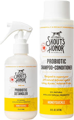 Bundle Probiotic Detangler Grooming Set for Dogs Cats Lavender