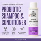 Bundle Probiotic Detangler Grooming Set for Dogs Cats Lavender