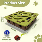 Cat Puzzle Toy with Ball