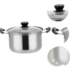 Stainless Steel Induction Cookware Set 5 Pieces